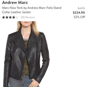 Olive “leather” jacket